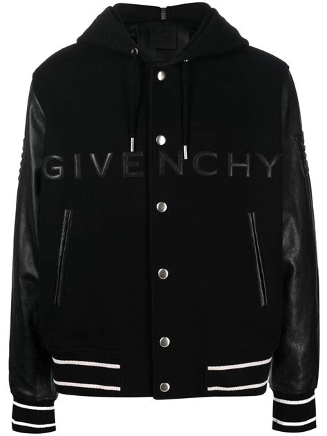 givenchy varsity hooded jacket